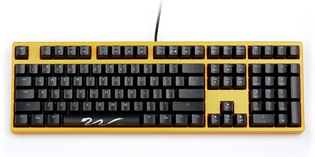 ducky魔力鸭发布9008 s3黄色版机械键盘