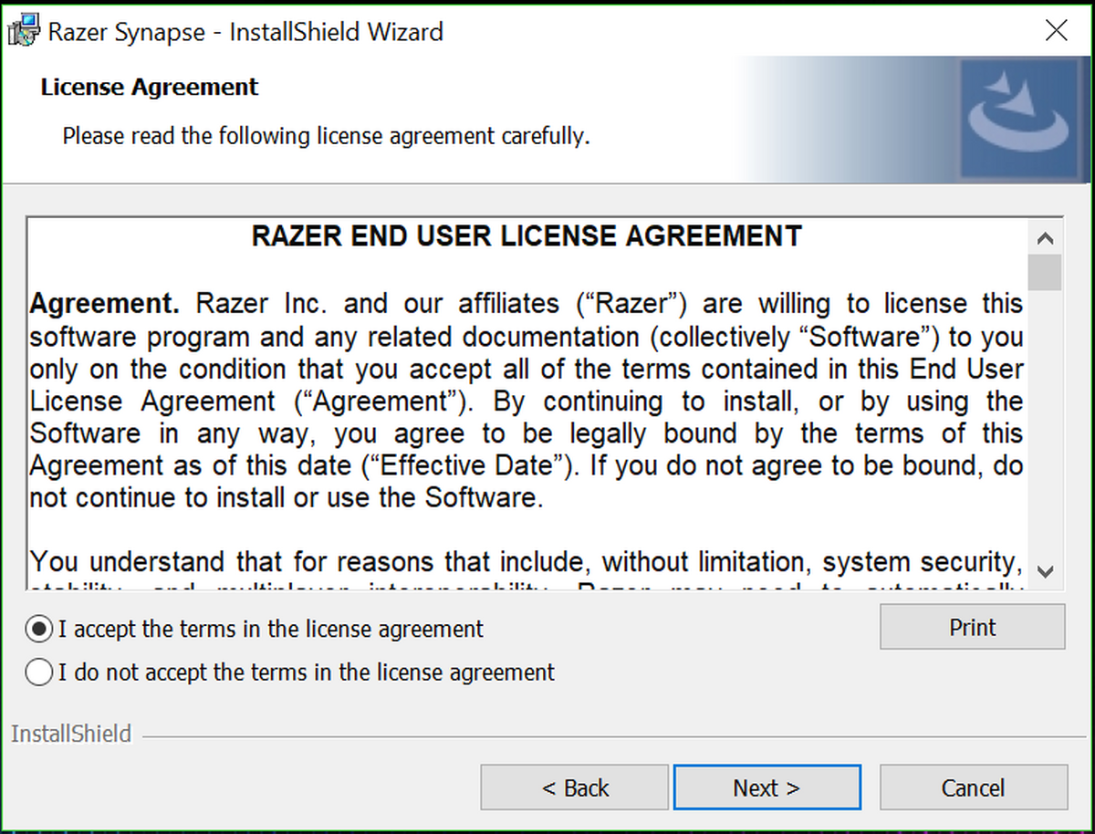Razer Synapseƹ