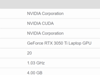 RTX 3050