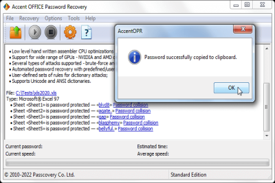 Accent Word Password Recoveryε԰windowsͻ˽ͼ