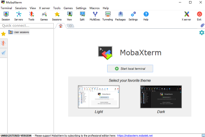 MobaXtermε԰windowsͻ˽ͼ