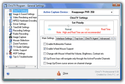 ChrisTV Standardε԰windowsͻ˽ͼ