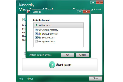 Kaspersky Virus Removal Toolε԰windowsͻ˽ͼ