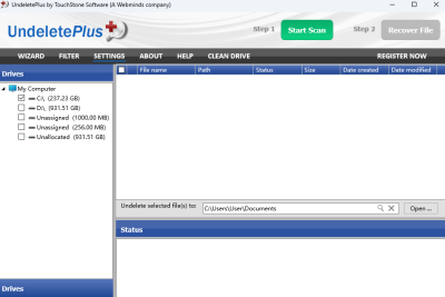 Undelete Plus԰ε԰windowsͻ˽ͼ