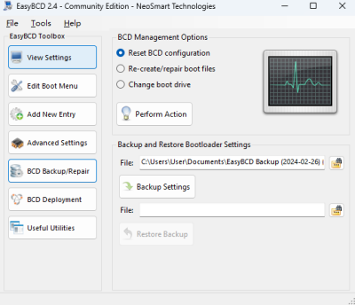 EasyBCDͻε԰windowsͻ˽ͼ