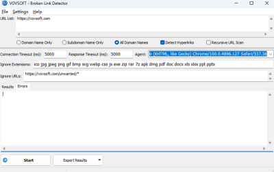 Vovsoft Broken Link Detectorε԰windowsͻ˽ͼ