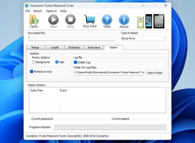 Cocosenor iTunes Password Tunerε԰windowsͻ˽ͼ