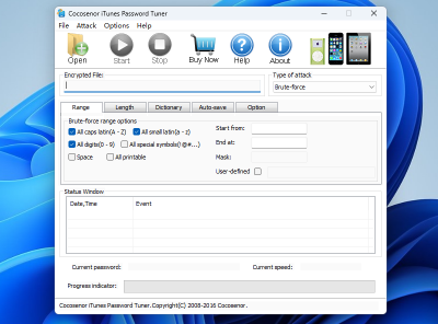 Cocosenor iTunes Password Tunerε԰windowsͻ˽ͼ