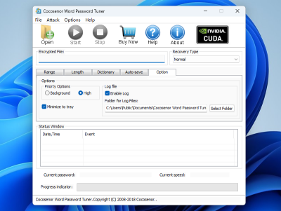 Cocosenor Word Password Tunerε԰windowsͻ˽ͼ