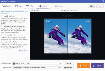Apeaksoft Video Editorε԰windowsͻ˽ͼ