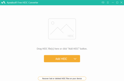 Apeaksoft Free HEIC Converterε԰windowsͻ˽ͼ