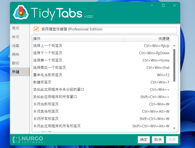 TidyTabsε԰windowsͻ˽ͼ