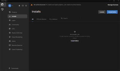 Unity Hubε԰windowsͻ˽ͼ