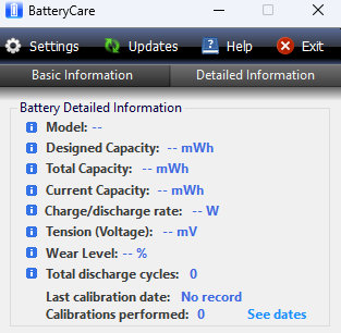 BatteryCareͻε԰windowsͻ˽ͼ