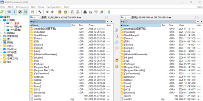 Total Commander���ε��԰�windows�ͻ��˽�ͼ