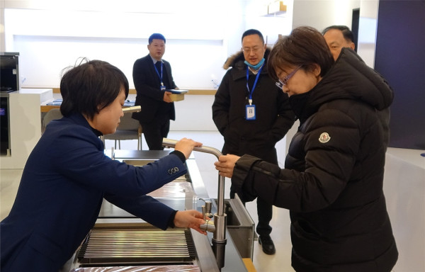热烈欢迎中国五金制品协会领导一行莅临蓝炬星参观考察